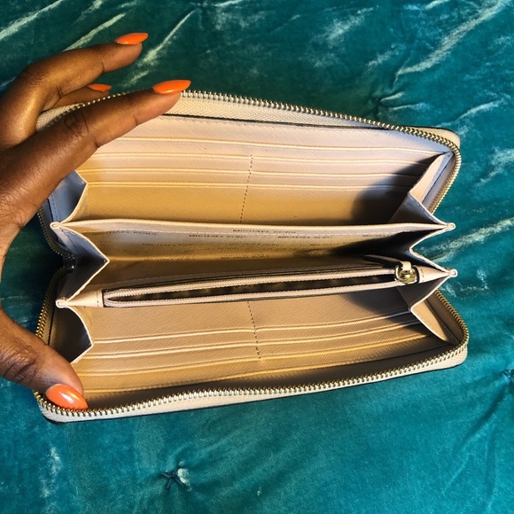 Michael Kors Pink and Burgundy Wallet - Picture 3 of 4